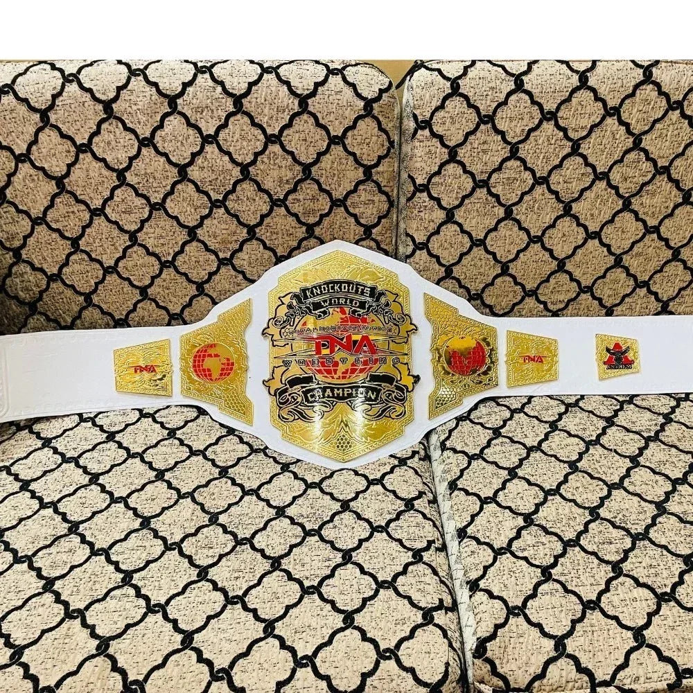 TNA World Knockouts Wrestling Champion Replica Title Belt – Adult Full Size - ELITESTRAPES LIMITED