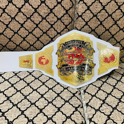 TNA World Knockouts Wrestling Champion Replica Title Belt – Adult Full Size - ELITESTRAPES LIMITED