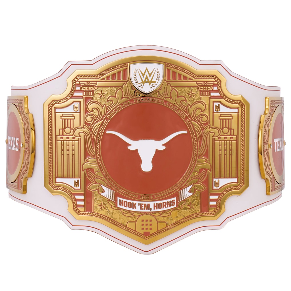 Texas Longhorns WWE Legacy Title Belt – Premium Championship Replica Belt