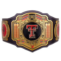 Texas Tech Red Raiders WWE Legacy Championship Title Belt