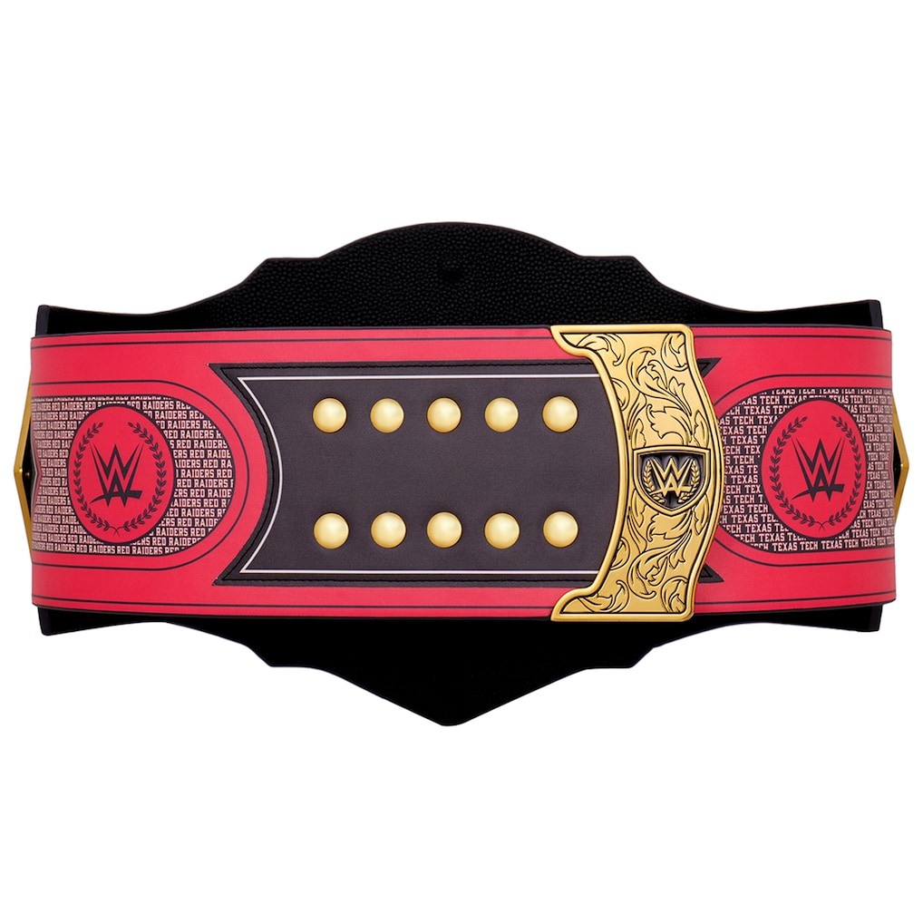Texas Tech Red Raiders WWE Legacy Championship Title Belt