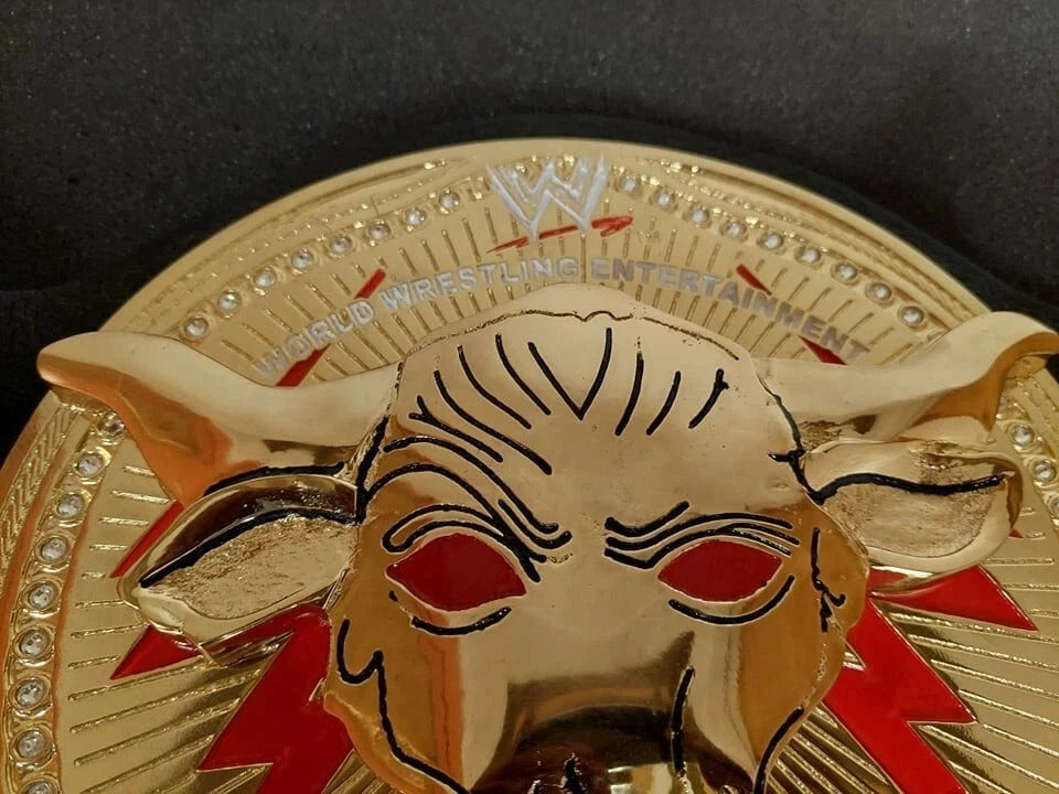 The Rock Brahma Bull Championship Replica Belt
