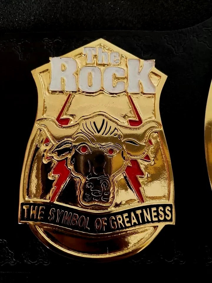 The Rock Brahma Bull Championship Replica Belt