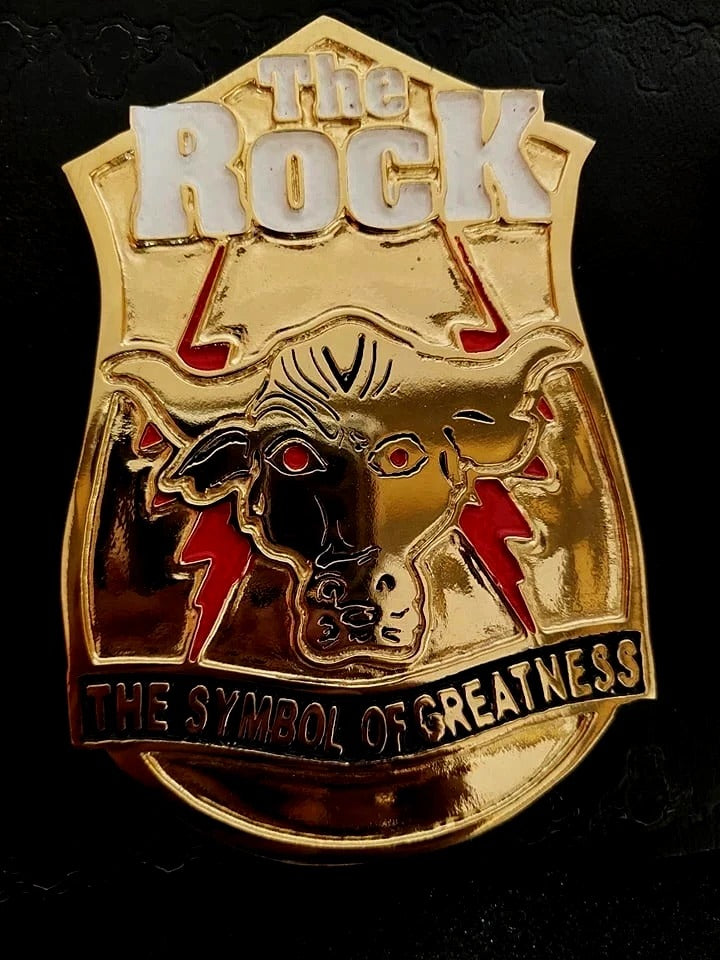 The Rock Brahma Bull Championship Replica Belt