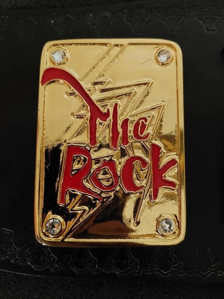 The Rock Brahma Bull Championship Replica Belt