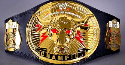 The Rock Brahma Bull Championship Replica Belt