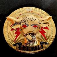 The Rock Brahma Bull Championship Replica Belt