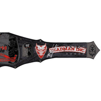 The Undertaker & Kane WWE Autographed Brothers of Destruction Replica Championship Title Belt