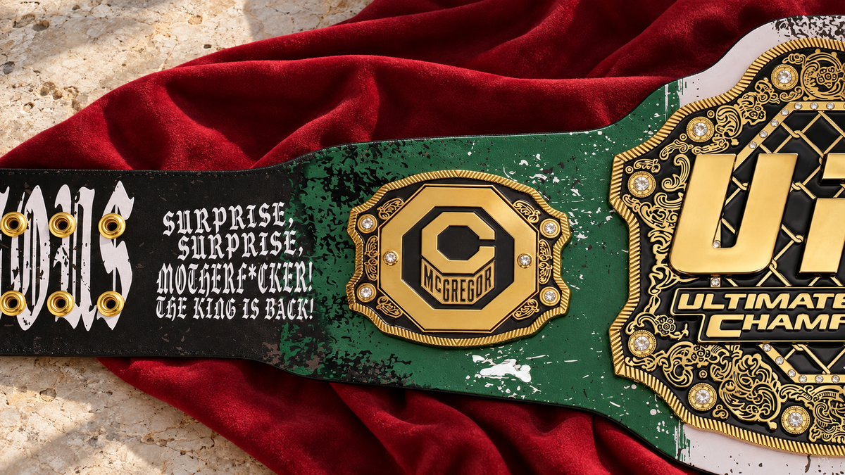 UFC Conor McGregor Classic Signature Replica Belt