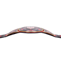 USMNT WWE Legacy Title Belt Replica – Premium Brass Championship Belt with Real Leather Strap