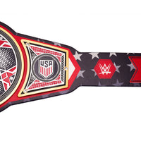 USMNT WWE Legacy Title Belt Replica – Premium Brass Championship Belt with Real Leather Strap