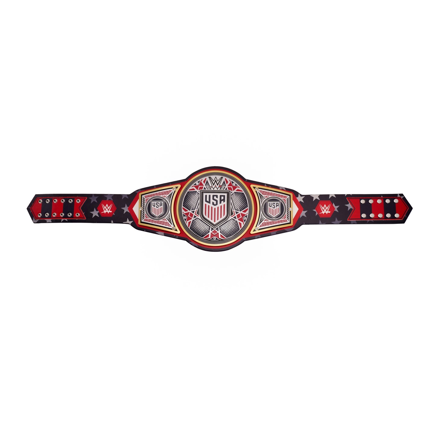 USMNT WWE Legacy Title Belt Replica – Premium Brass Championship Belt with Real Leather Strap