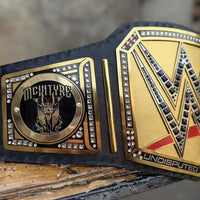 NEW Undisputed Wrestling Championship Replica Title Belt – Drew McIntyre Side Plates