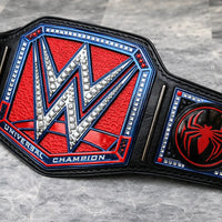Universal Championship Replica Belt with Spiderman Side Plates