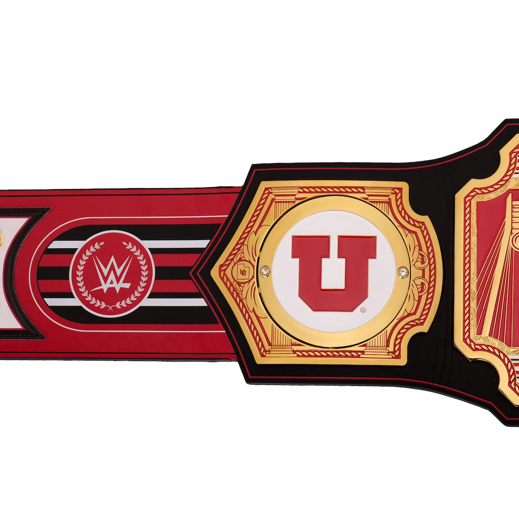 Utah Utes WWE Legacy Championship Replica Title Belt