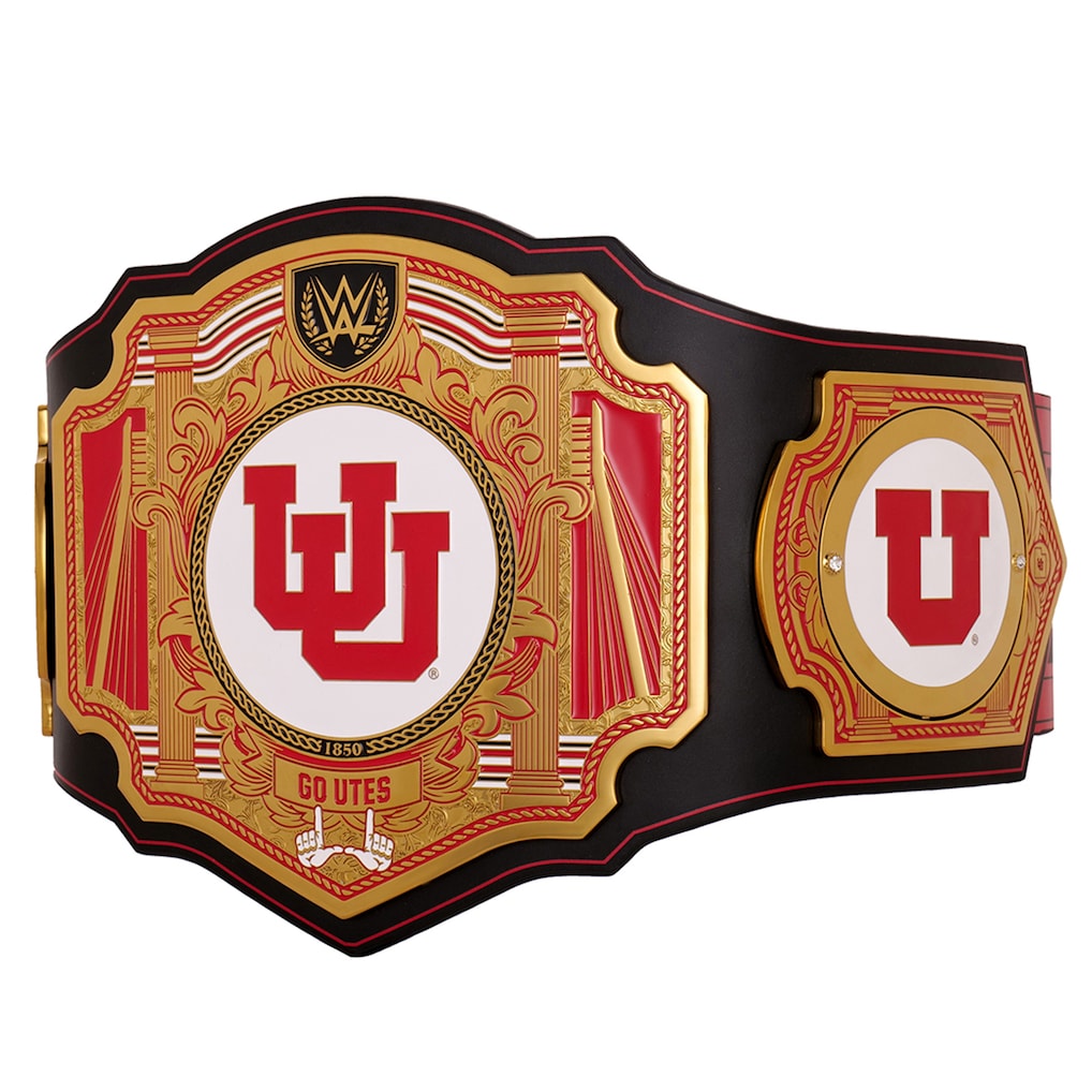Utah Utes WWE Legacy Championship Replica Title Belt