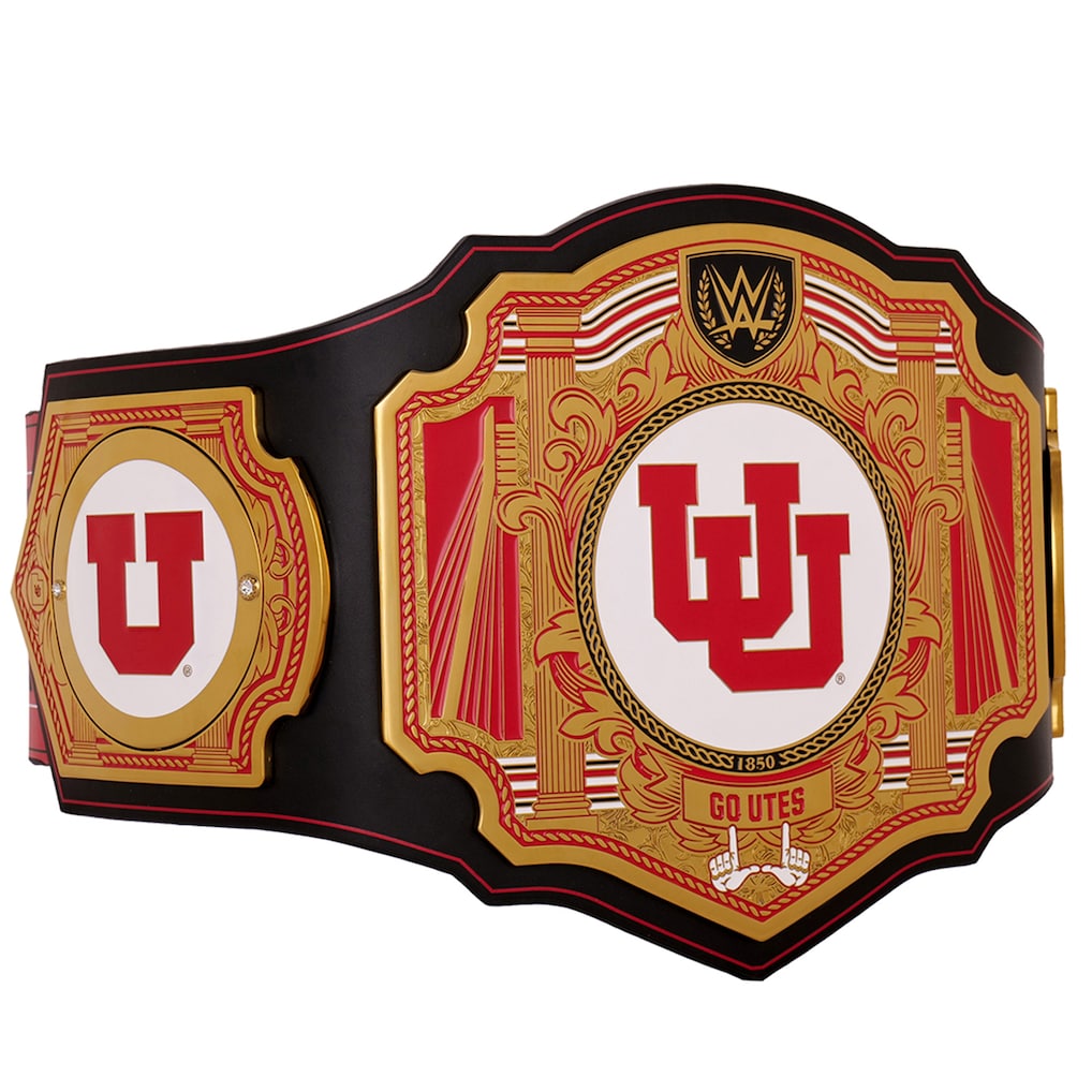 Utah Utes WWE Legacy Championship Replica Title Belt