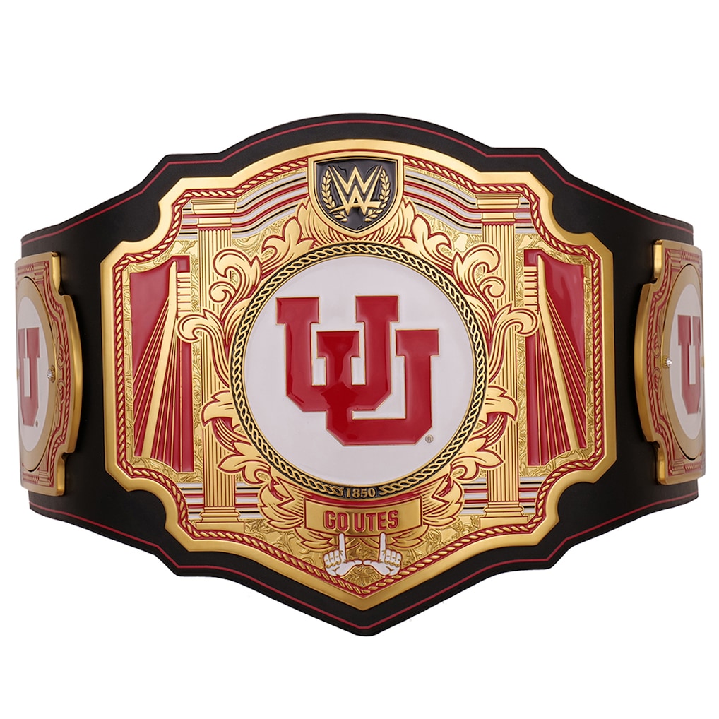 Utah Utes WWE Legacy Championship Replica Title Belt