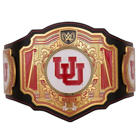 Utah Utes WWE Legacy Championship Replica Title Belt
