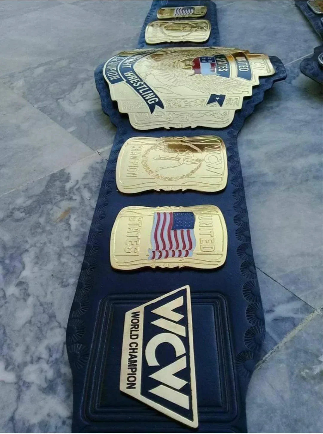 WCW United States Championship Belt Replica - ELITESTRAPES LIMITED