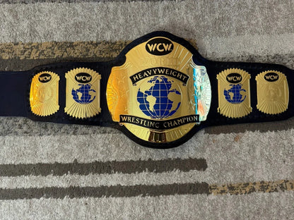 WCW World Heavyweight Championship Replica Belt - ELITESTRAPES LIMITED