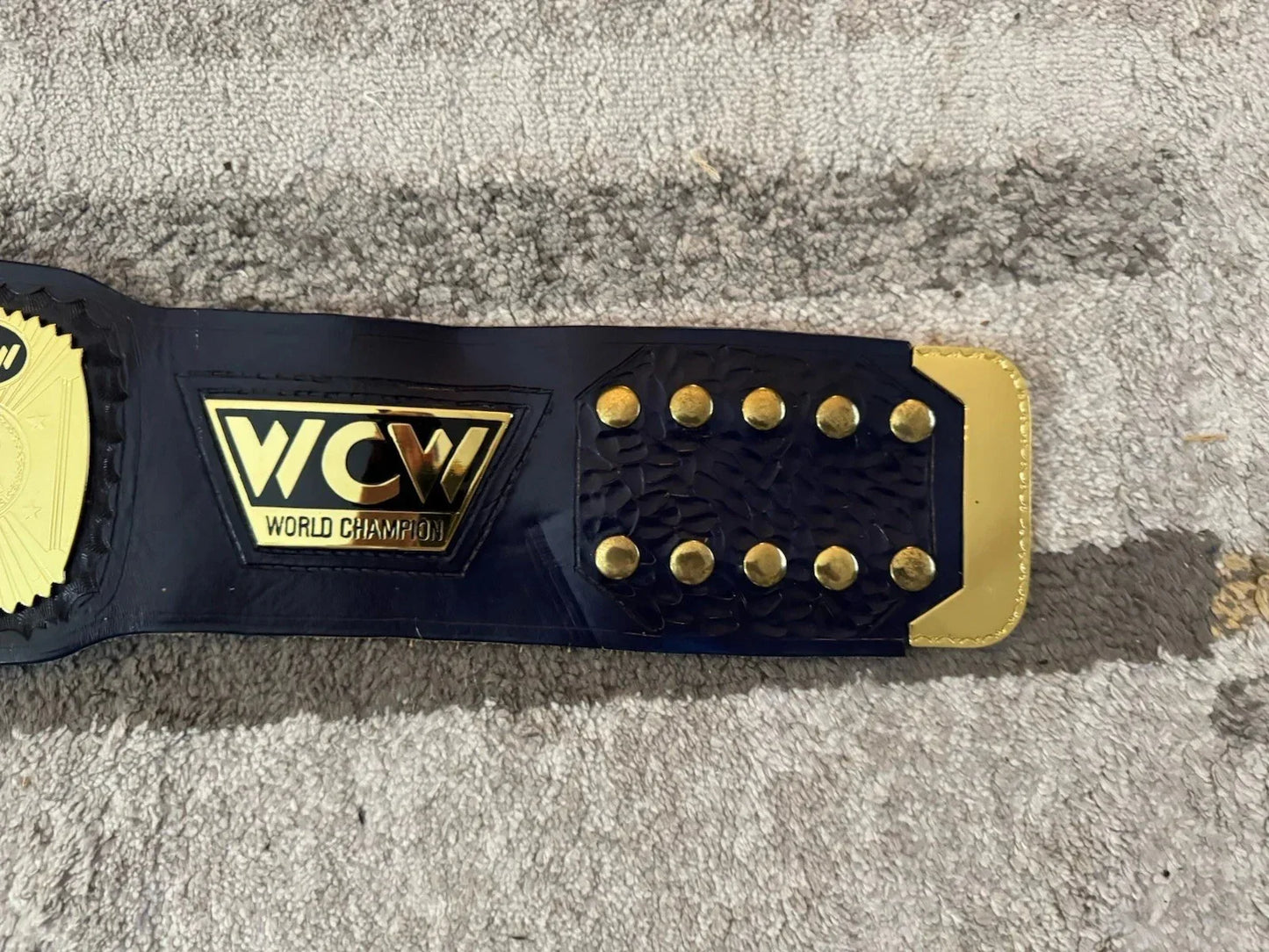 WCW World Heavyweight Championship Replica Belt - ELITESTRAPES LIMITED