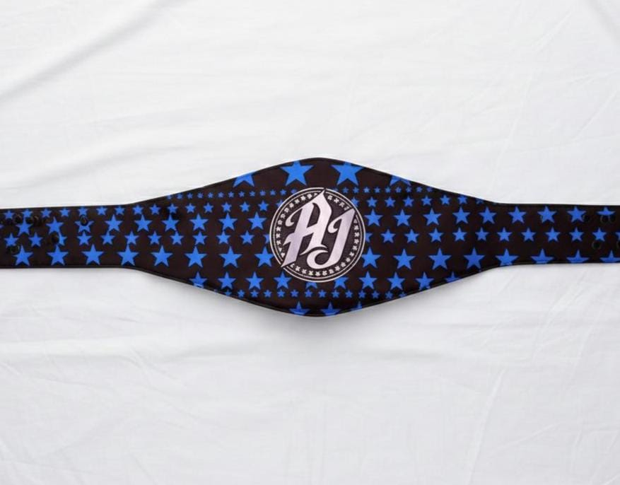 WWE AJ Styles Retirement 10th Anniversary Signature Series Replica Championship Title Belt