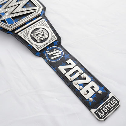 WWE AJ Styles Retirement 10th Anniversary Signature Series Replica Championship Title Belt