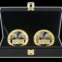WWE Asuka Women’s Championship Replica Belt Plates with Side Plates Box Set