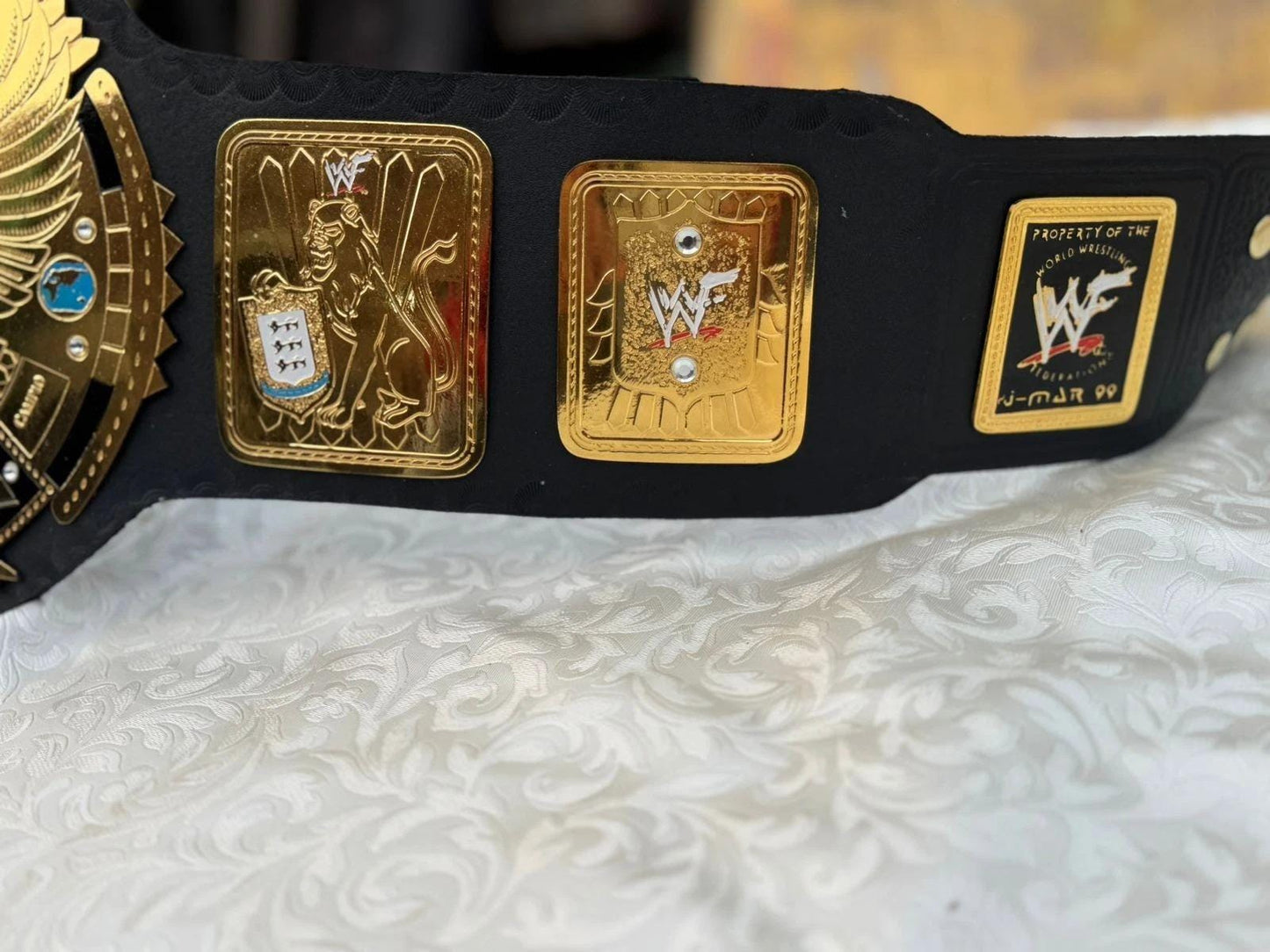 WWE Big Eagle Attitude Era Championship Belt