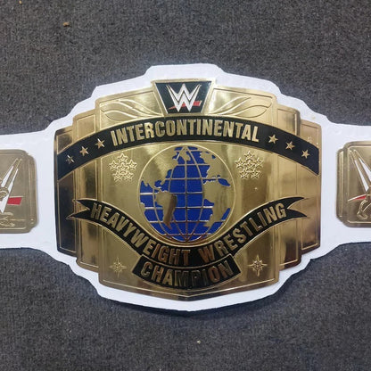 WWE Intercontinental Championship Replica Belt | White Leather Title