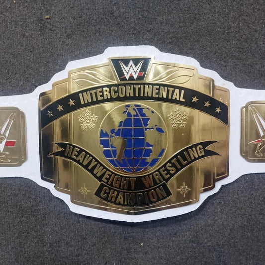 WWE Intercontinental Championship Replica Belt | White Leather Title