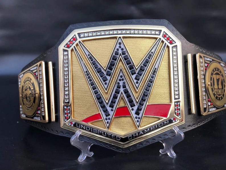 WWE Undisputed World Heavyweight Championship Belt Replica