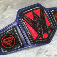 Universal Championship Replica Belt Adult Size with Superman Side Plates Premium Edition