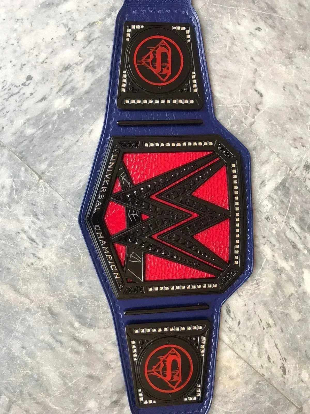 Universal Championship Replica Belt Adult Size with Superman Side Plates Premium Edition