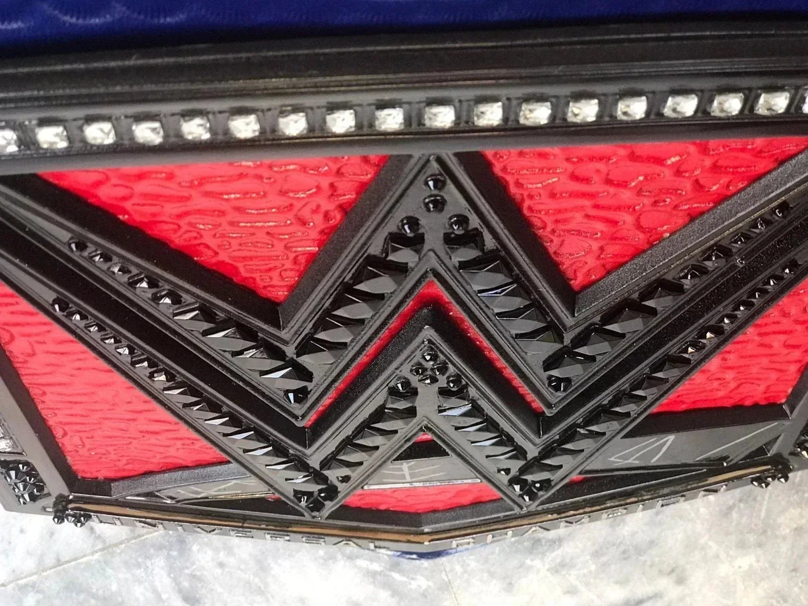 Universal Championship Replica Belt Adult Size with Superman Side Plates Premium Edition