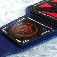Universal Championship Replica Belt Adult Size with Superman Side Plates Premium Edition