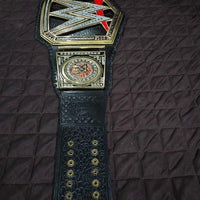 WWE World Heavyweight Championship Black Adult Size Wrestling Belt