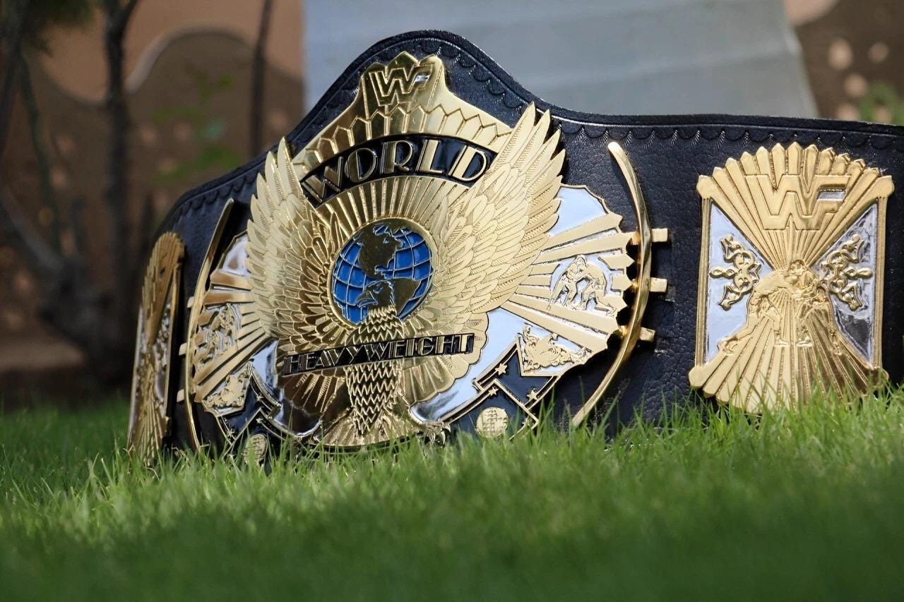 WWF Winged Eagle Championship Belt