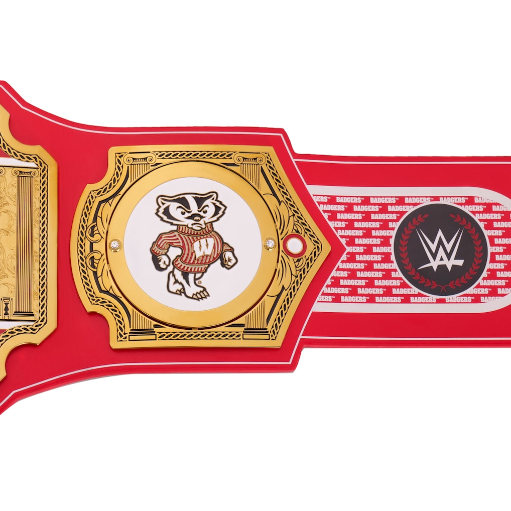 Wisconsin Badgers WWE Legacy Championship Replica Title Belt