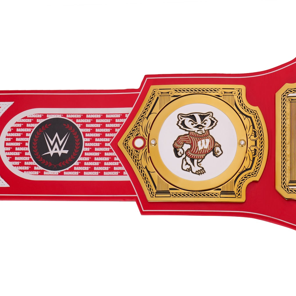 Wisconsin Badgers WWE Legacy Championship Replica Title Belt