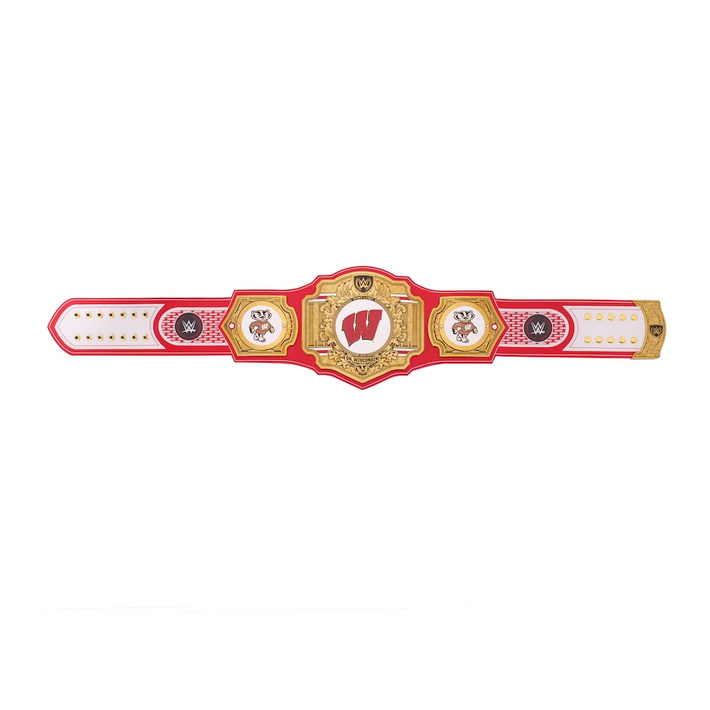 Wisconsin Badgers WWE Legacy Championship Replica Title Belt
