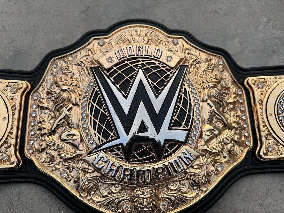 World Heavyweight Championship Replica Belt | 6MM Metal Plates