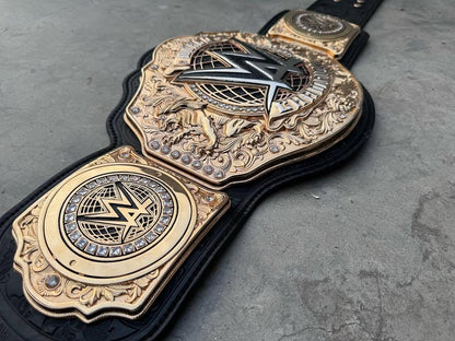 World Heavyweight Championship Replica Belt | 6MM Metal Plates