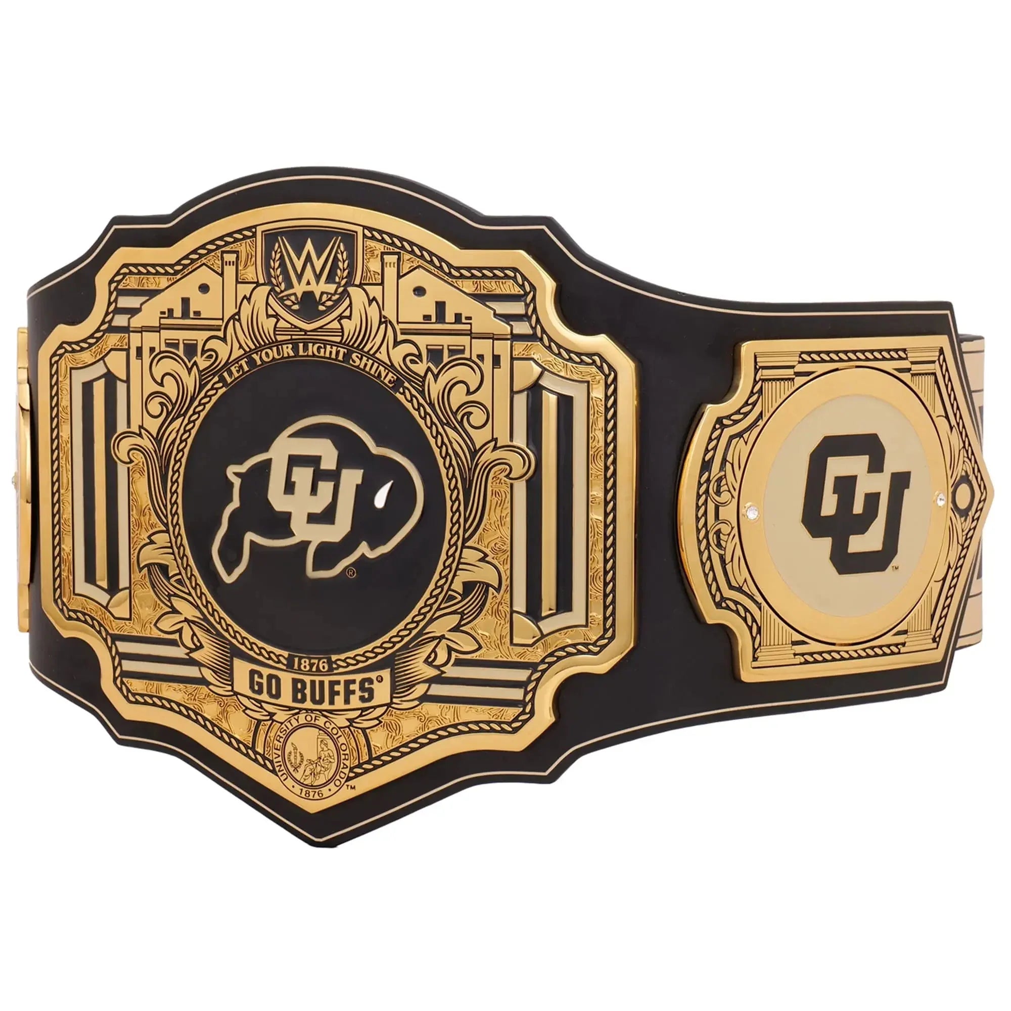 Colorado Buffaloes WWE Legacy Title Belt 6MM