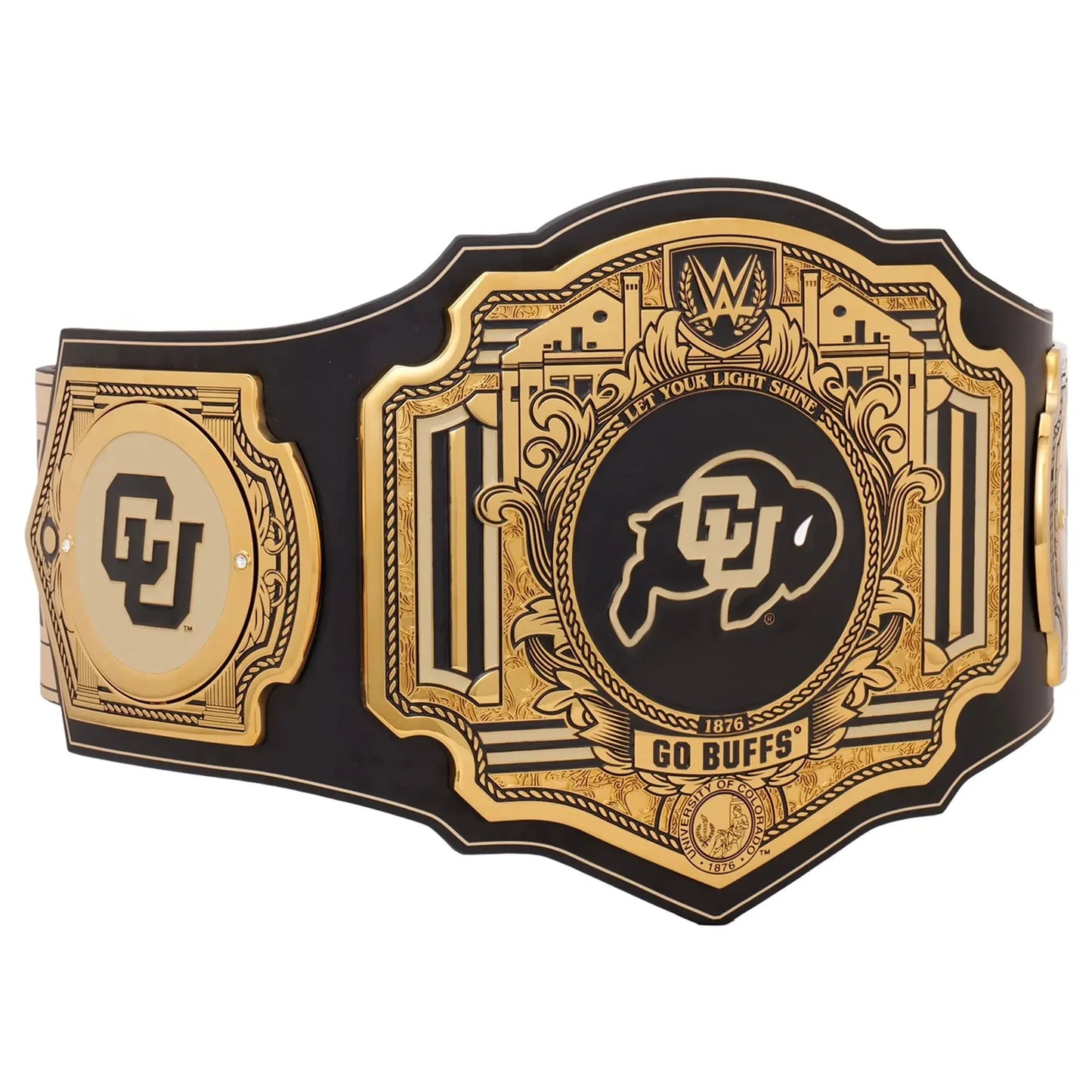 Colorado Buffaloes WWE Legacy Title Belt 4MM