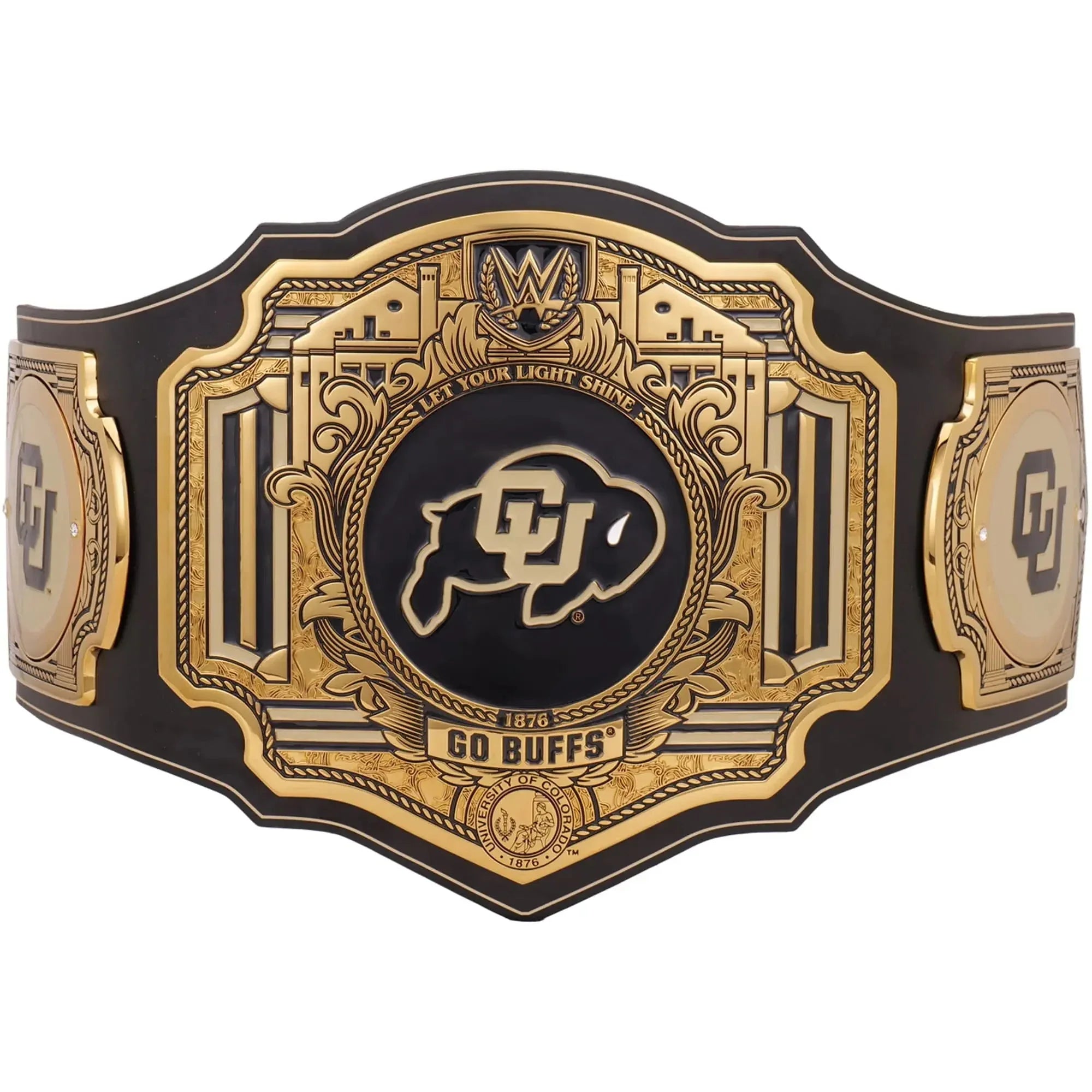 Colorado Buffaloes WWE Legacy Title Belt 2MM