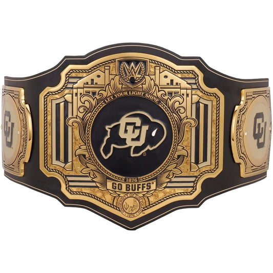 Colorado Buffaloes WWE Legacy Title Belt 2MM
