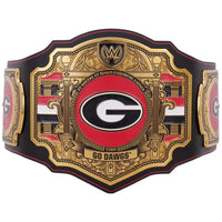 Georgia Bulldogs WWE Legacy Title Belt 2mm