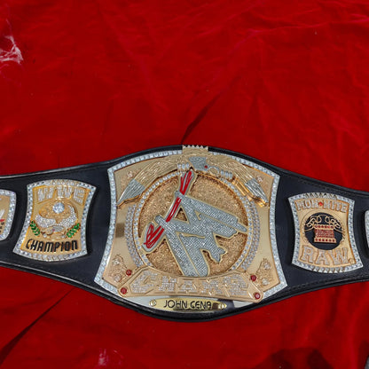 WWE Spinner 8mm cnc World Heavyweight Championship Belt | John Cena